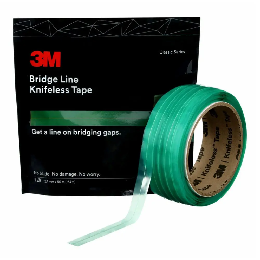 3M Knifeless Tape Bridge Line Kts-Bl1 Green 12.7Mm X 50M Fine Line 1