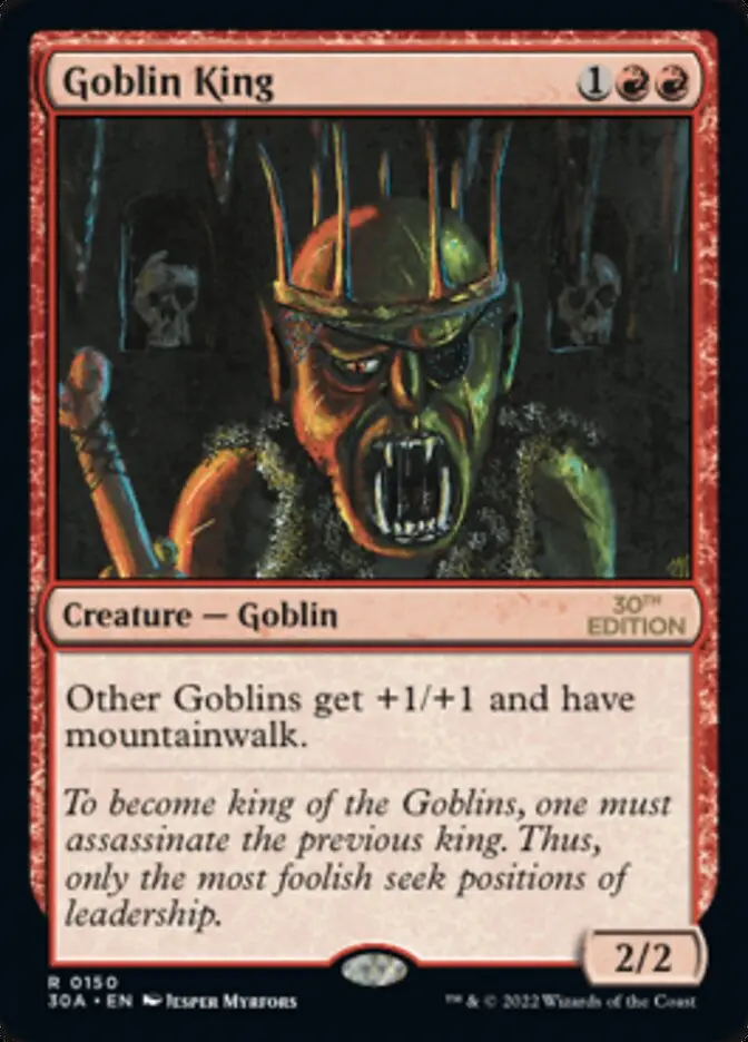 Goblin King [30Th Anniversary Edition] 1