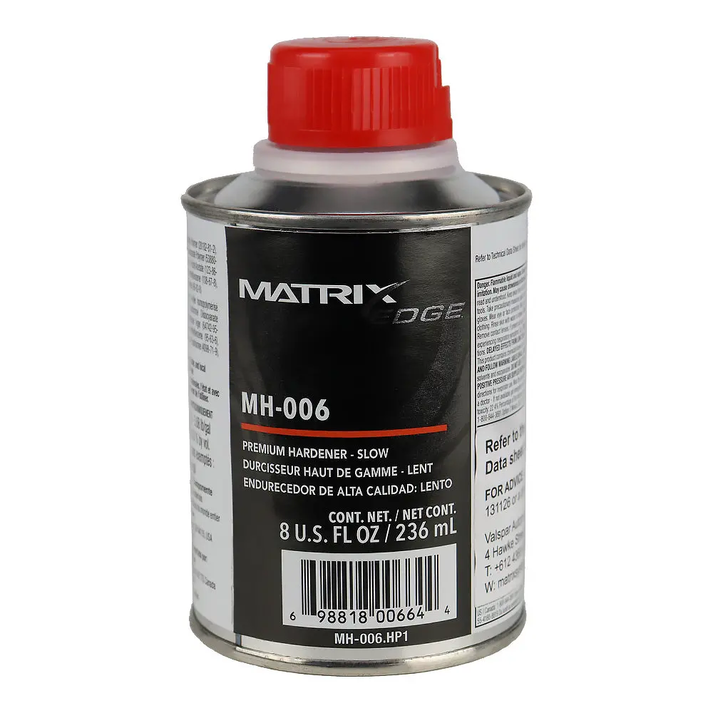 Matrix Edge Mh-006 Premium Hardener Slow 236Ml Automotive Activator 1