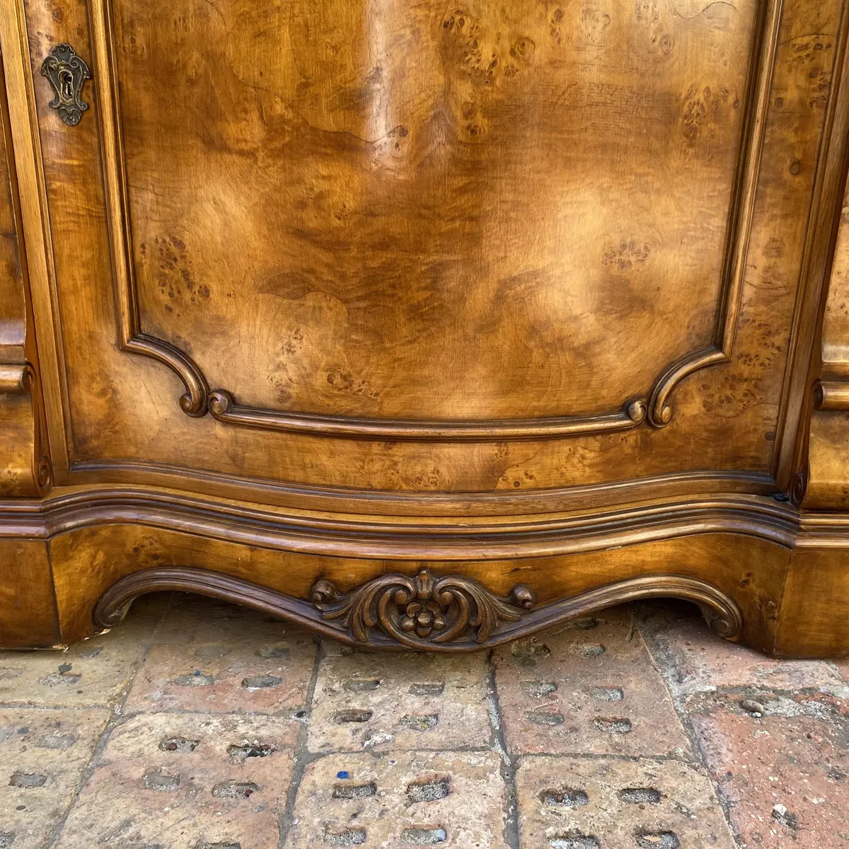 Antique French Burr Walnut Sideboard - Sold 2