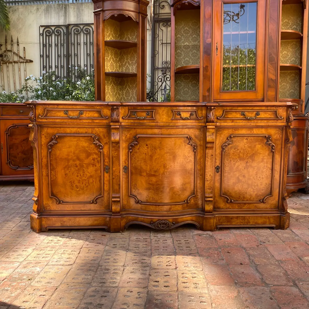 Antique French Burr Walnut Sideboard - Sold 1