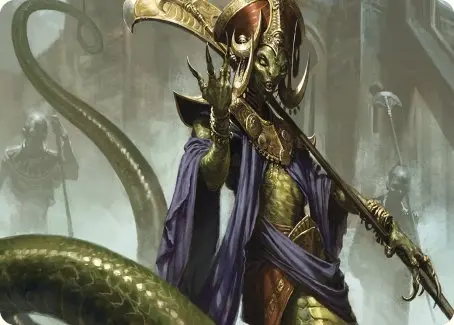 Sidisi, Brood Tyrant Art Card [Commander Masters Art Series] 1