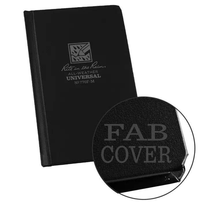 Rite-In-The-Rain - #770F-M Pocket Sized Bound Book, Universal Pattern 1