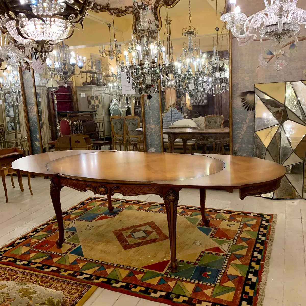 Beautiful Antique Walnut Dining Table - Sold 1