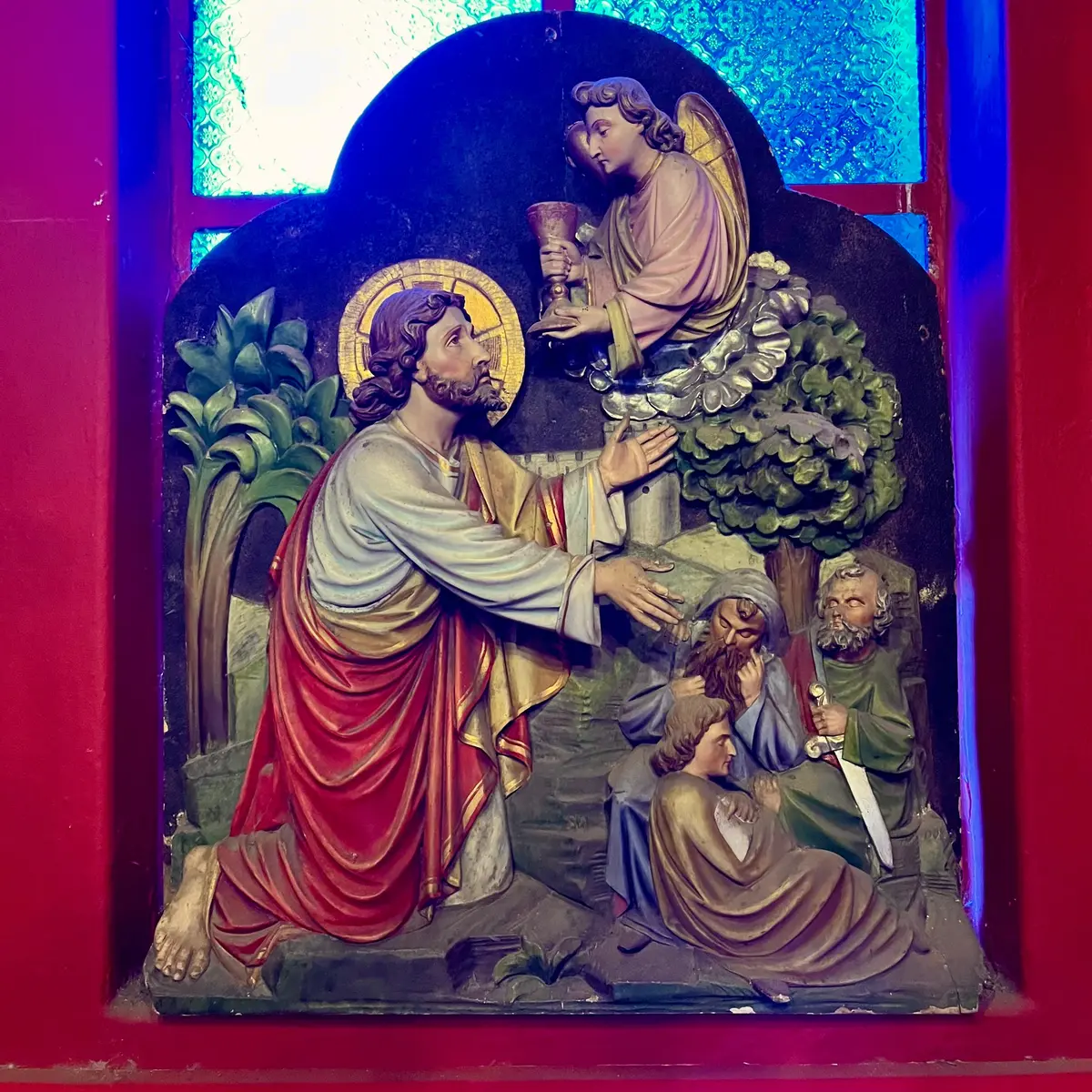 Religious Relief Panel – The Agony In The Garden - Sold 1