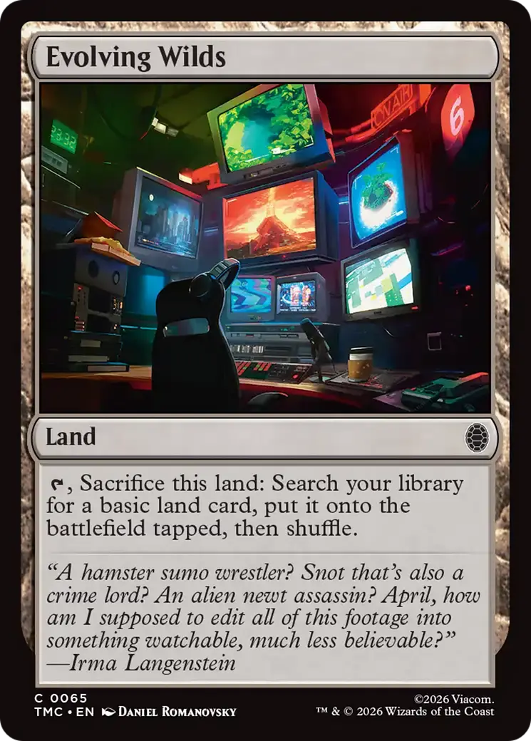 Evolving Wilds [Teenage Mutant Ninja Turtles Commander] 1