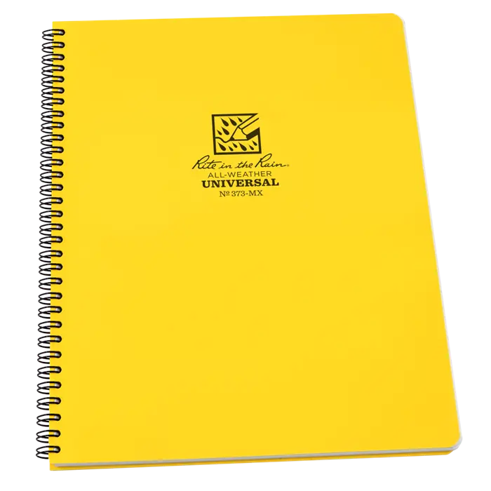 Rite-In-The-Rain - #373-Mx Maxi-Spiral Notebook, Universal Pattern 1