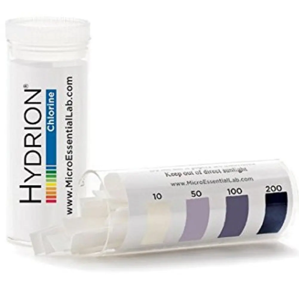 High Range Chlorine Test Strips 1