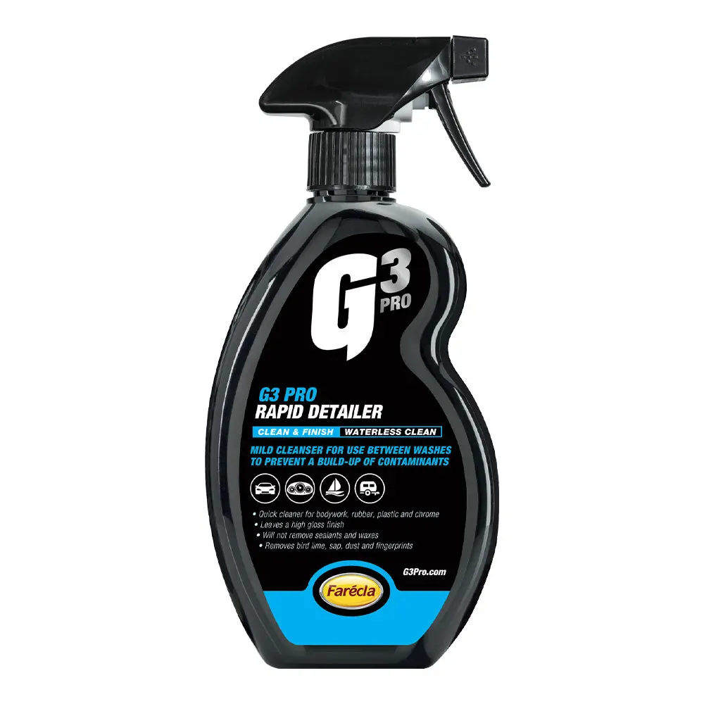 Farecla G3 Pro Rapid Detailer 500Ml High Gloss Bodywork Cleaner Wax 1