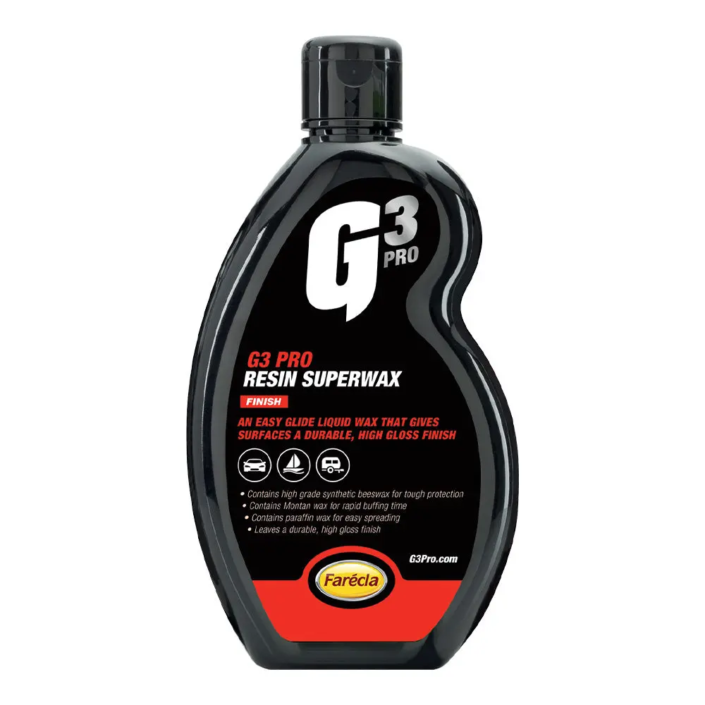 Farecla G3 Pro Resin Superwax 500Ml Concentrated Liquid Car Wax 1