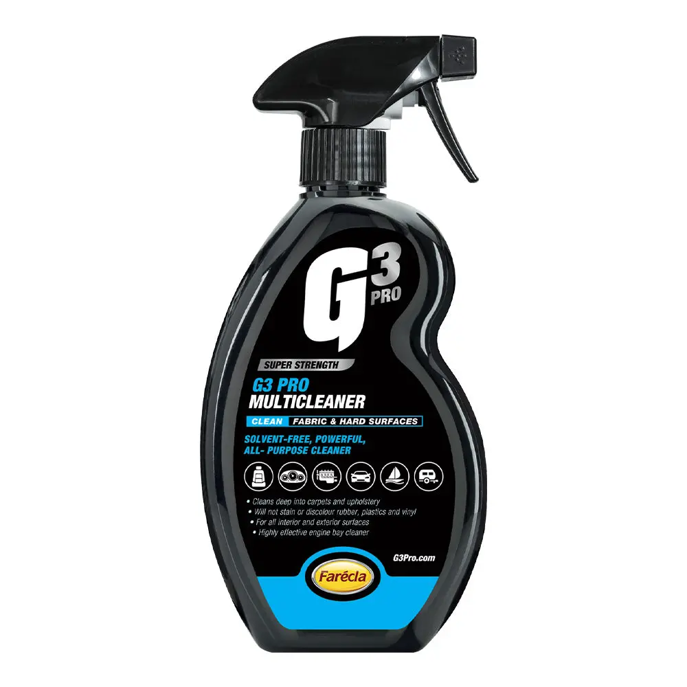 Farecla G3 Pro Multi Cleaner 500Ml Silicone-Free Rubber, Plastic & Vinyl Cleaner 1