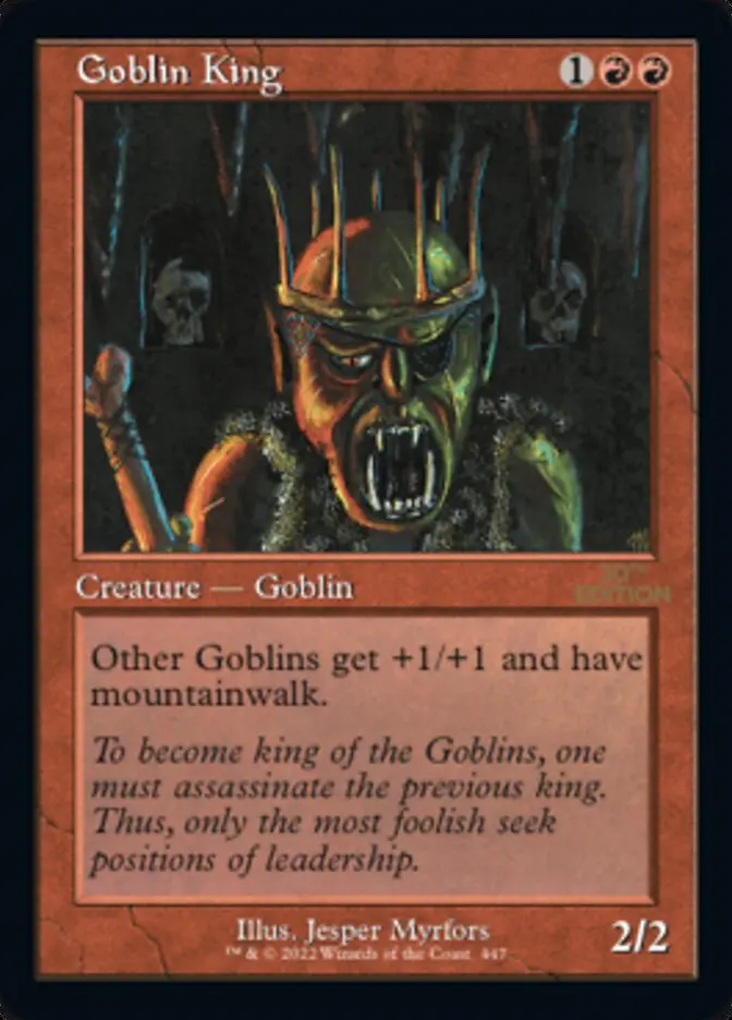 Goblin King (Retro) [30Th Anniversary Edition] 1