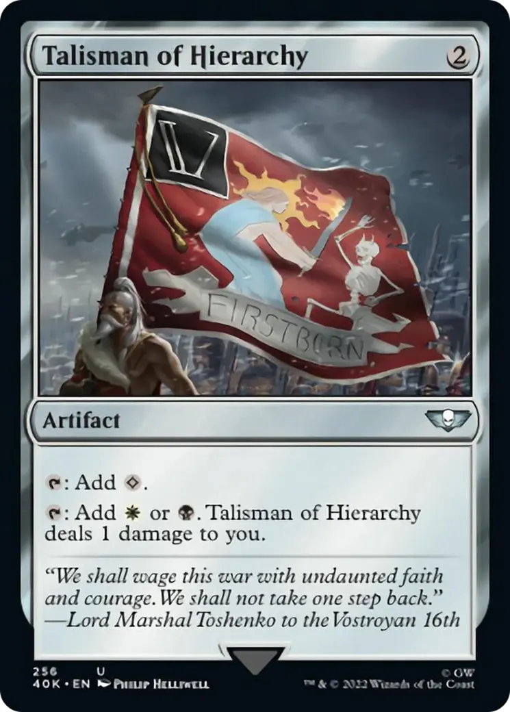 Talisman Of Hierarchy [Warhammer 40,000] 1