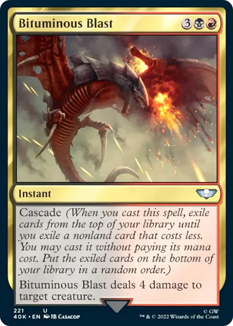Bituminous Blast (Surge Foil) [Warhammer 40,000] 1