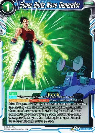 Super Blutz Wave Generator (Bt11-057) [Vermilion Bloodline 2Nd Edition] 1