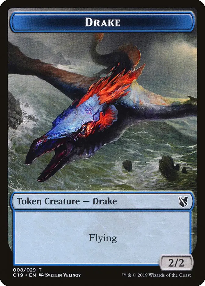 Drake Token [Commander 2019 Tokens] 1