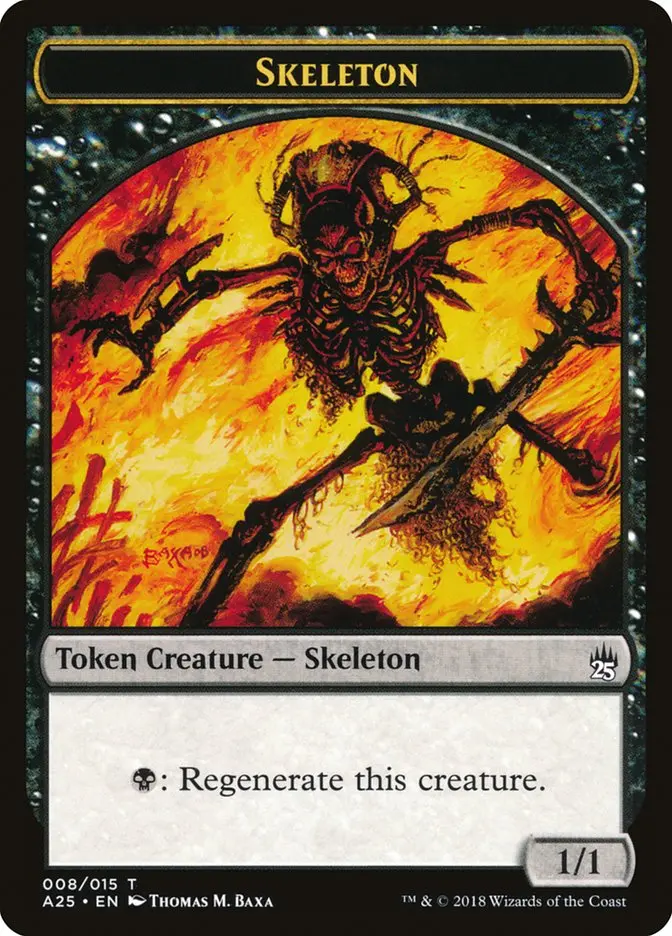 Skeleton Token [Masters 25 Tokens] 1
