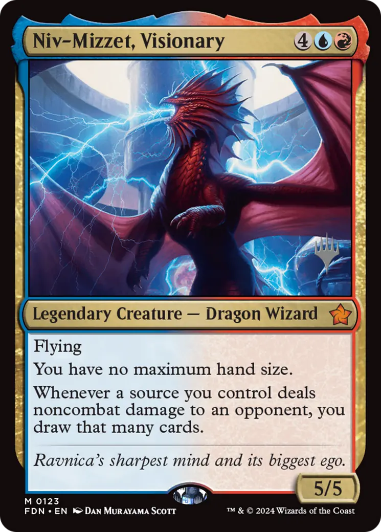 Niv-Mizzet, Visionary (Promo Pack) [Foundations Promos] 1