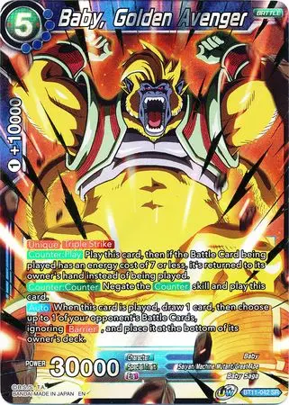 Baby, Golden Avenger (Bt11-042) [Vermilion Bloodline 2Nd Edition] 1