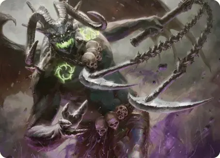 Archfiend Of Despair Art Card [Commander Masters Art Series] 1