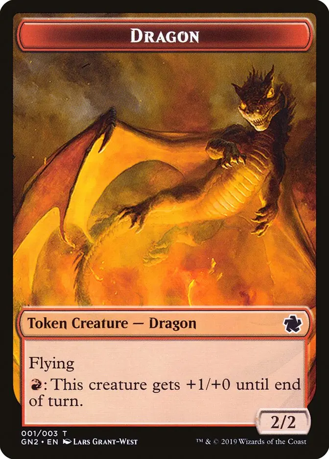 Dragon Token (001/003) [Game Night 2019 Tokens] 1