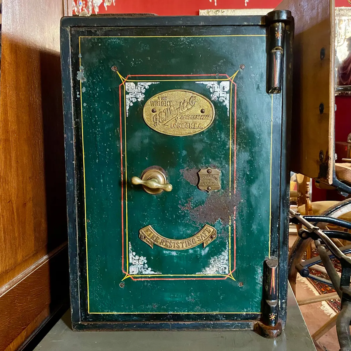 Antique "G.E. Wright & Co" Safe - Sold 1