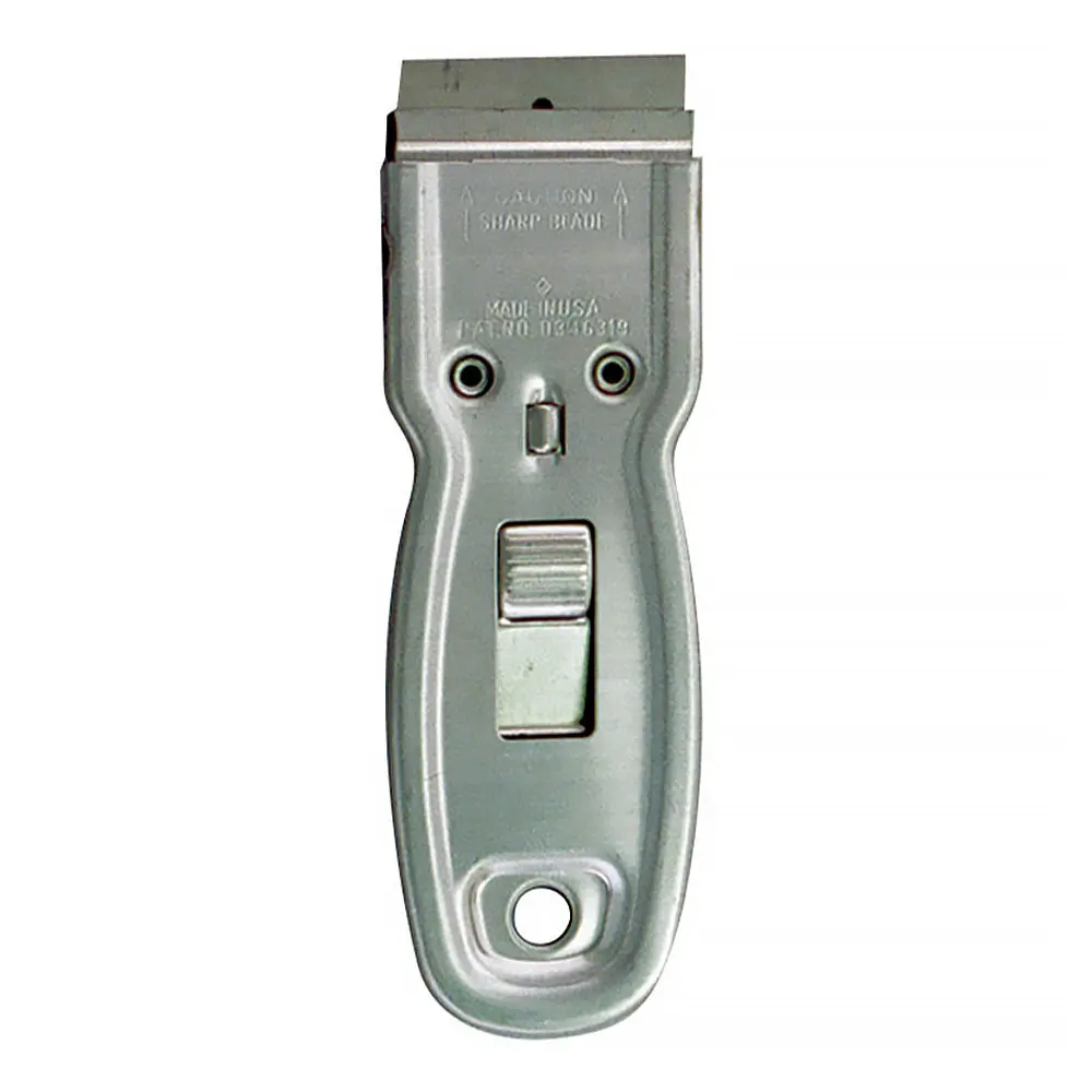 Sterling Heavy Duty Retractable Metal Scraper With Contoured Handle 1