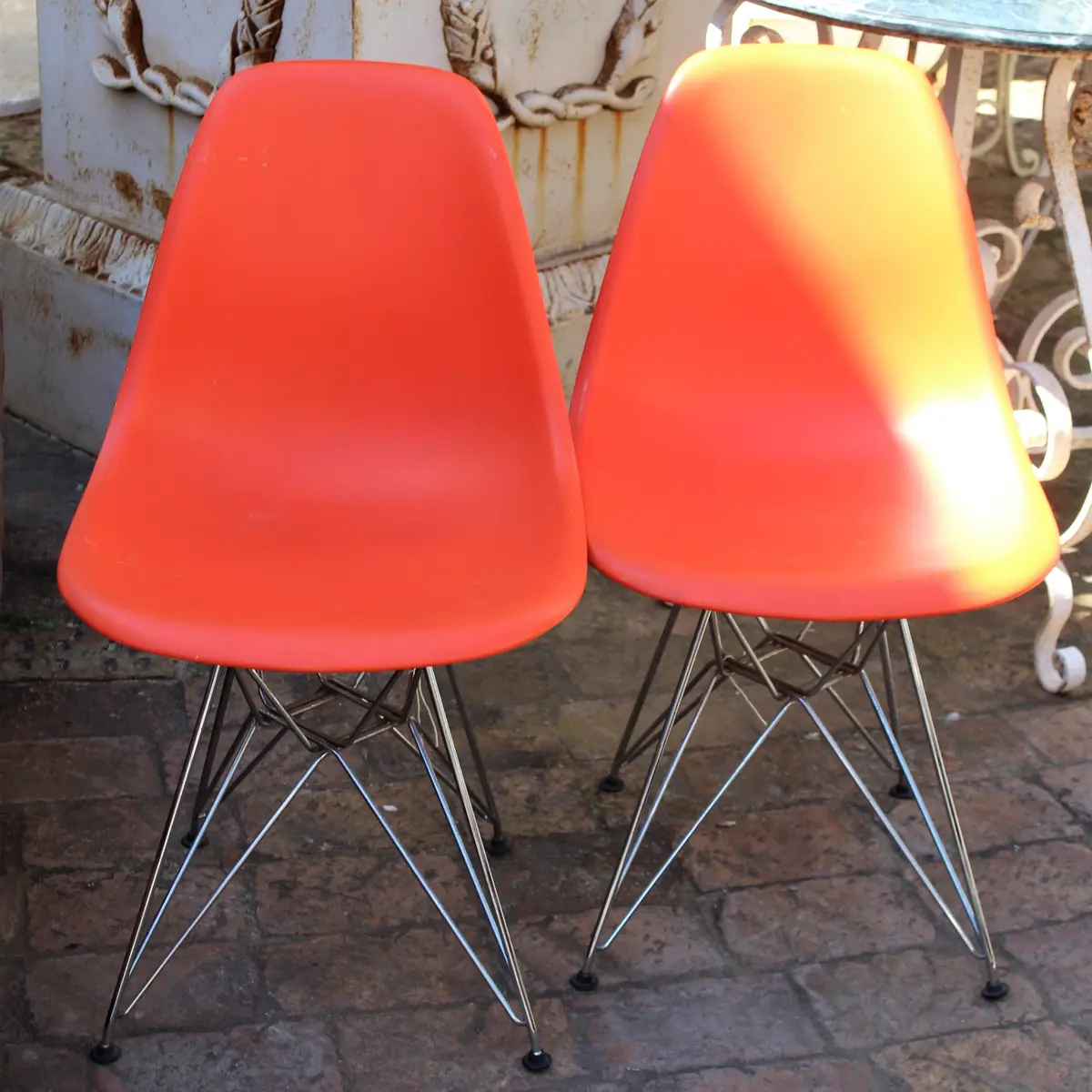 Pair Of Original Eames Dsr Eiffel Chairs - Sold 1