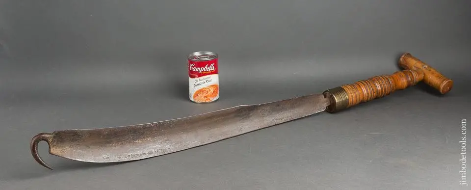 Awesome Boxwood Handled Clog Maker's Hook Knife - Excelsior 80174 1