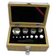 Ohaus 80850114 Stainless Steel Class 6 Calibration Mass Set, 1 G To 500 G Weight Range 1