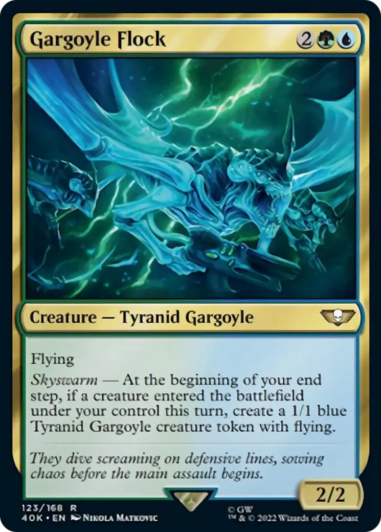 Gargoyle Flock (Surge Foil) [Warhammer 40,000] 1