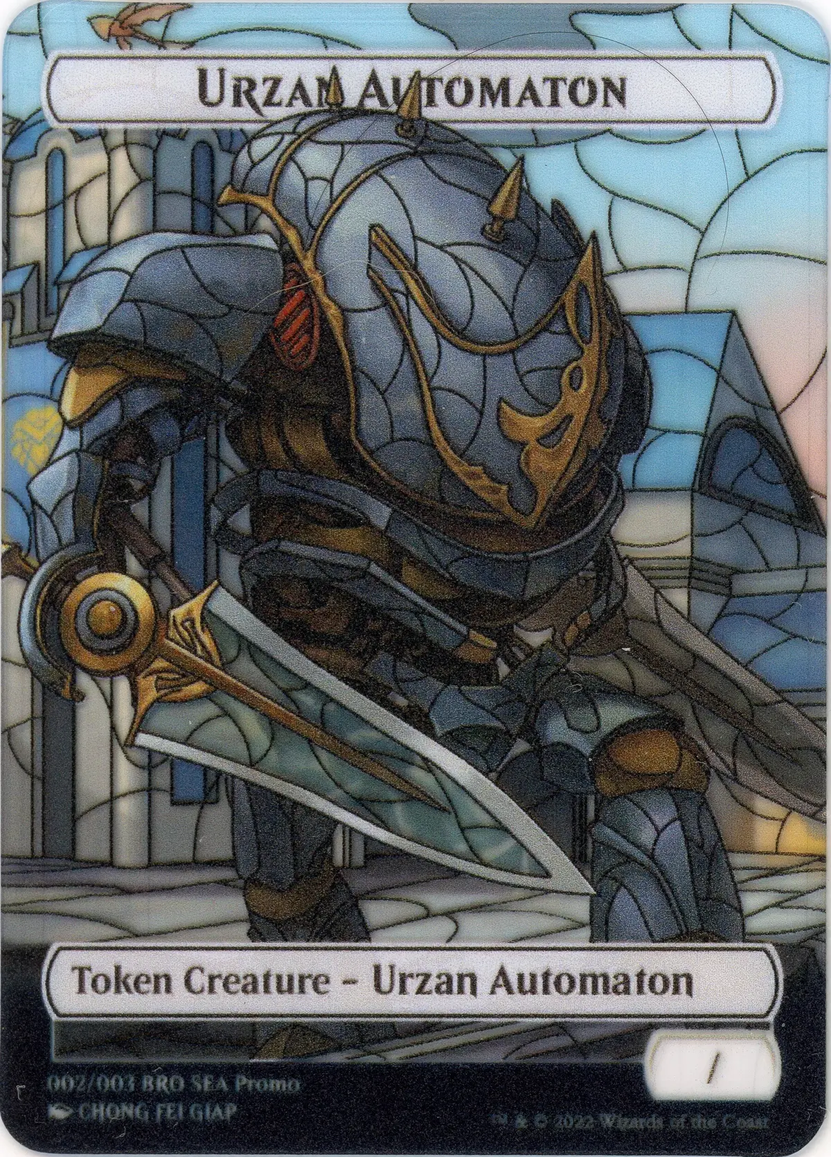 Urzan Automaton Token (Sea Exclusive) [The Brothers' War Tokens] 1