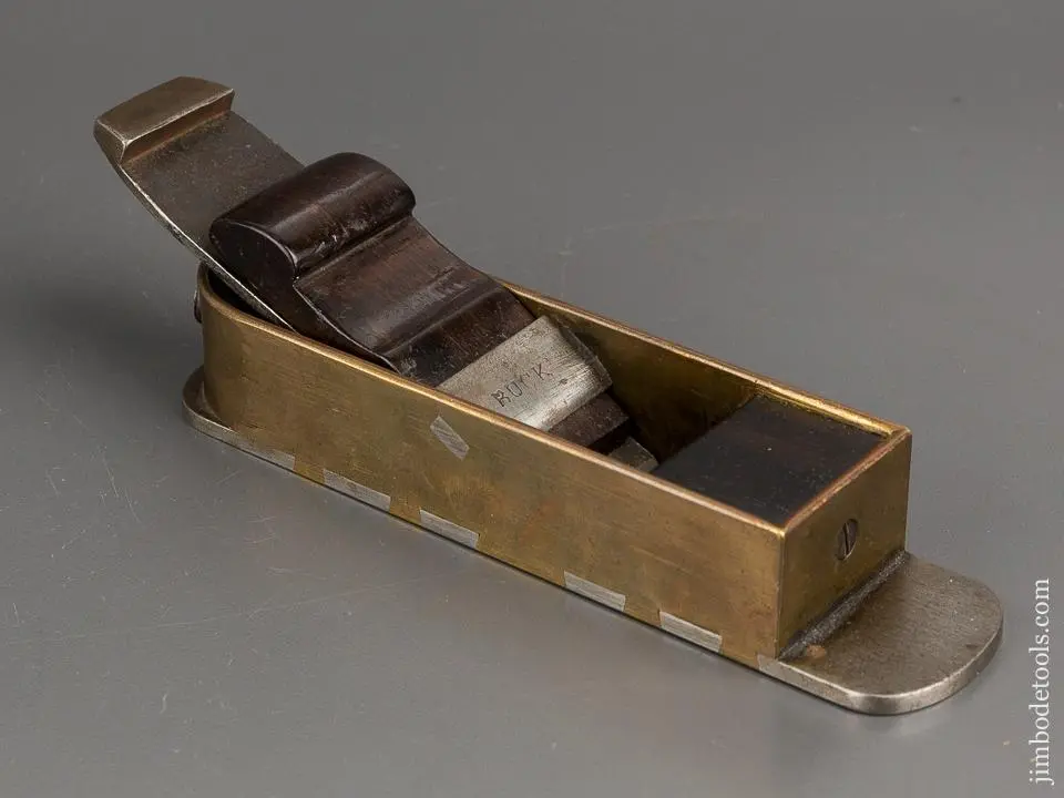 Awesome! Seven Inch Gunmetal Miter Plane By Buck - 81758U 1