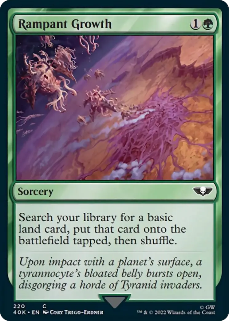 Rampant Growth (Surge Foil) [Warhammer 40,000] 1