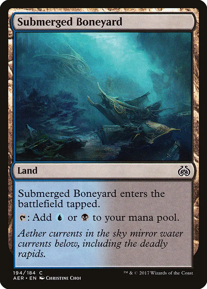Submerged Boneyard [Aether Revolt] 1