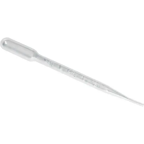 Transfer Pipettes, Disposable Plastic, 7.0 Ml Total Volume, Graduated To 3.0 Ml 1