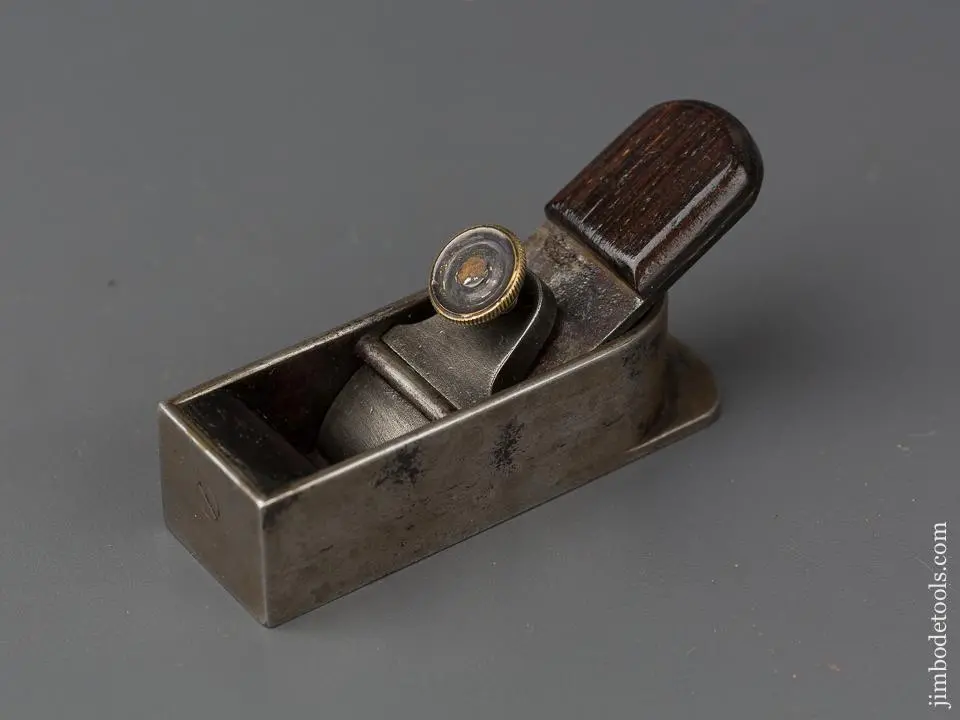 Rare Tiny C. Tollner 209 Bowery, Ny Miter Plane 3 5/16 Inch! - 92901Ur 1