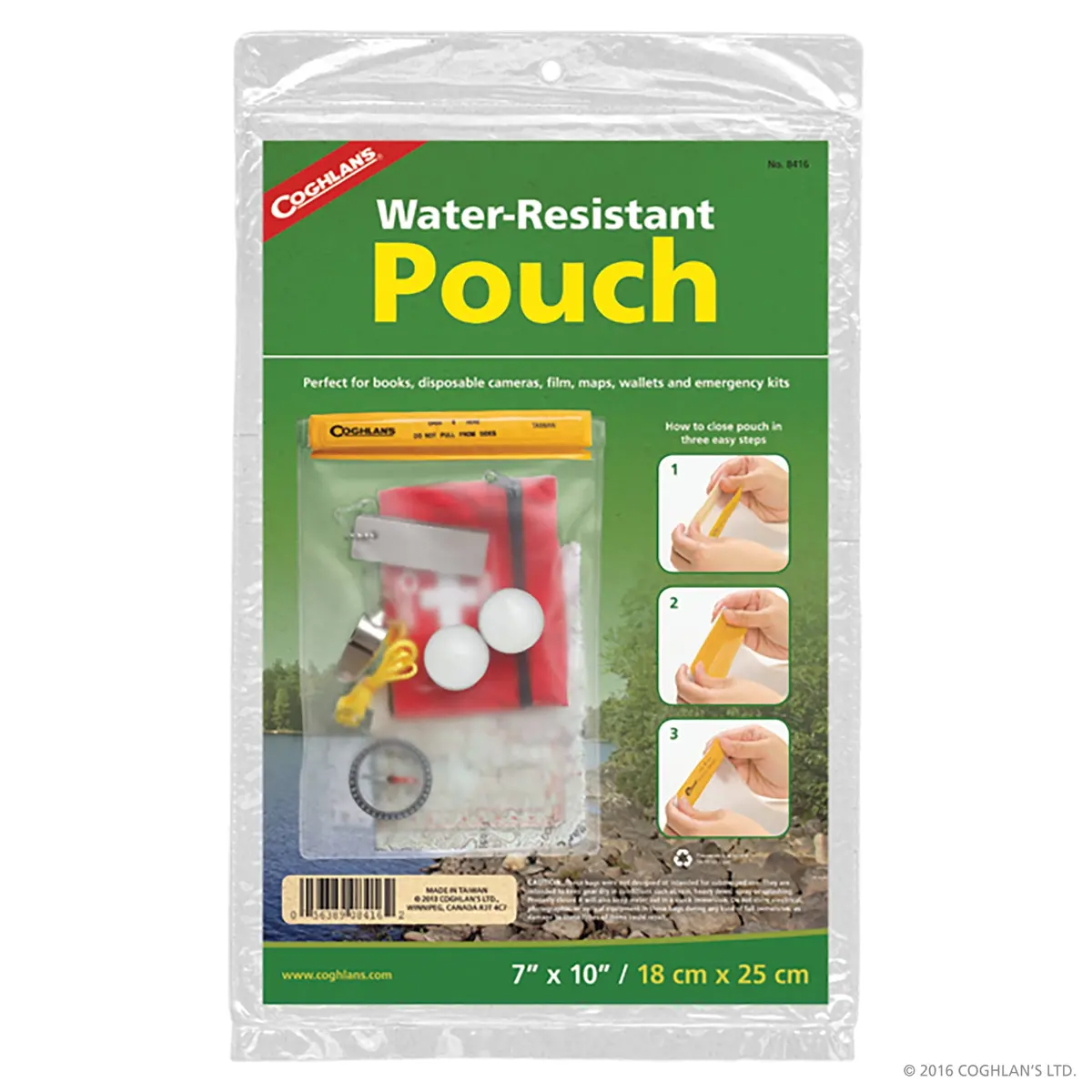 Water Resistant Pouch, Medium (7" X 10") 1