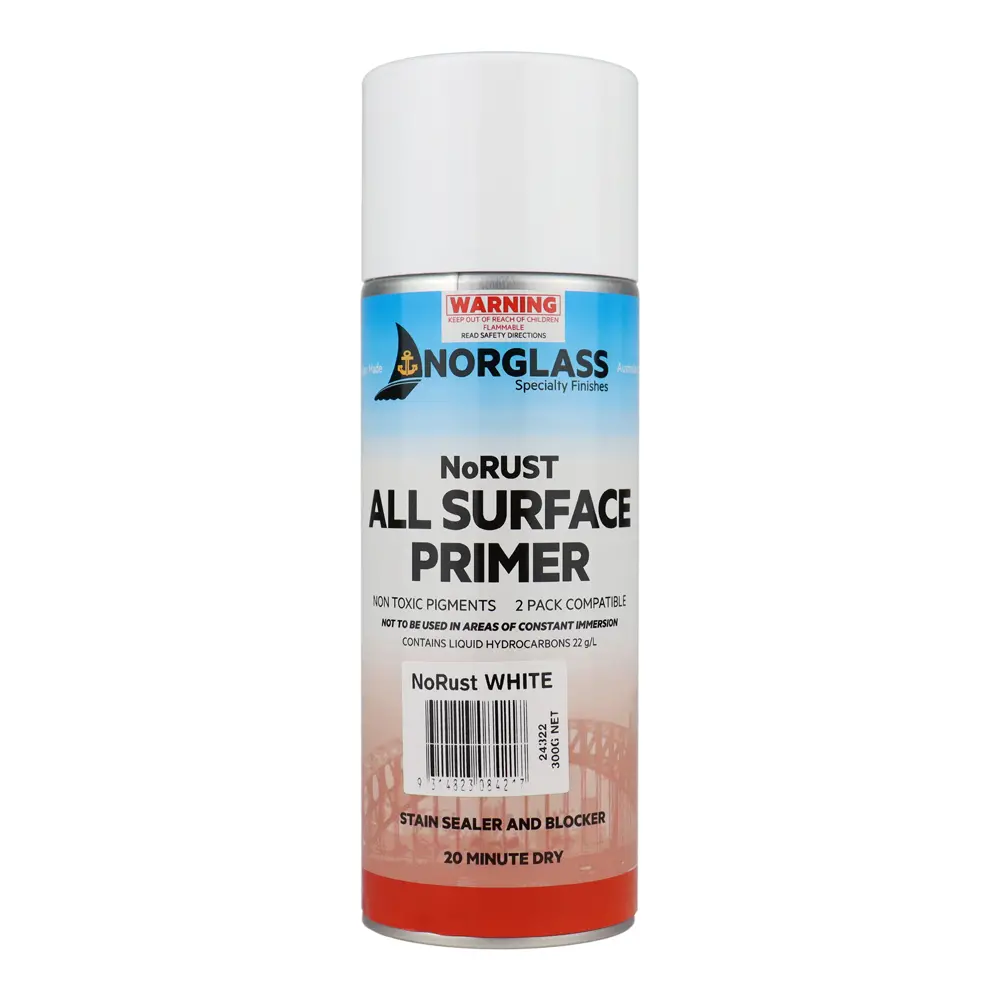 Norglass Norust Marine All Surface Primer 300G Aerosol White 1