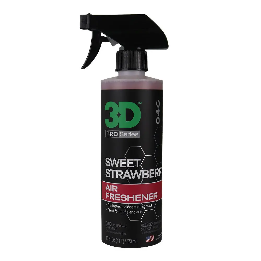 3D Sweet Strawberry Premium Air Freshener 470Ml Tropical Scent Interior 1