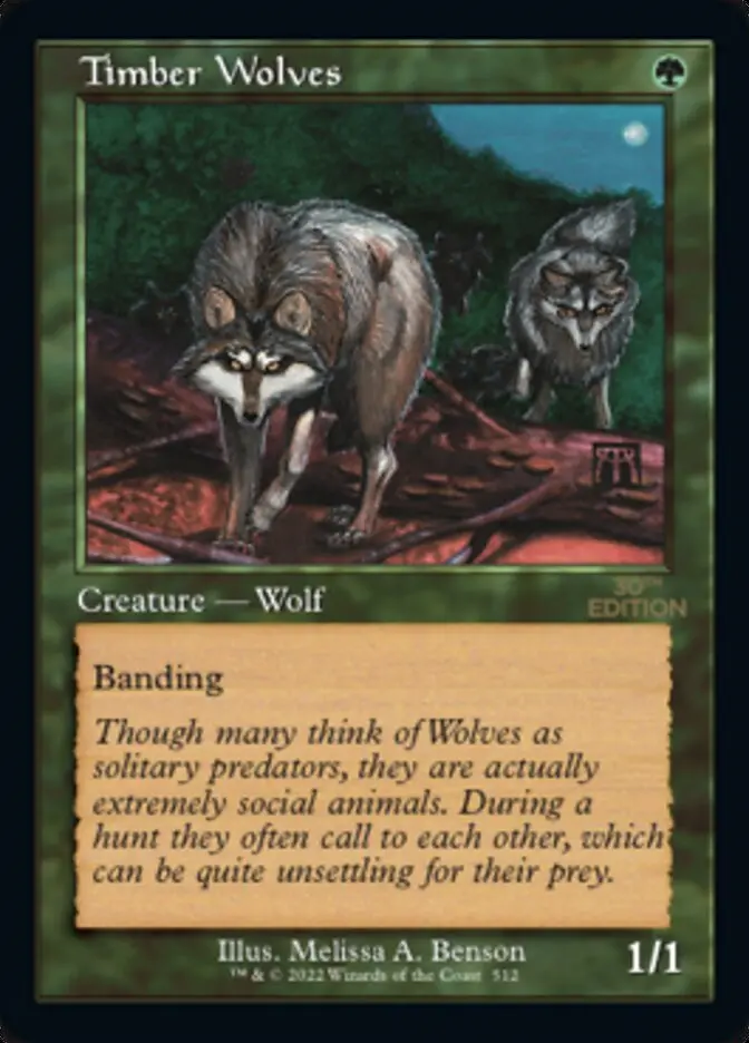 Timber Wolves (Retro) [30Th Anniversary Edition] 1