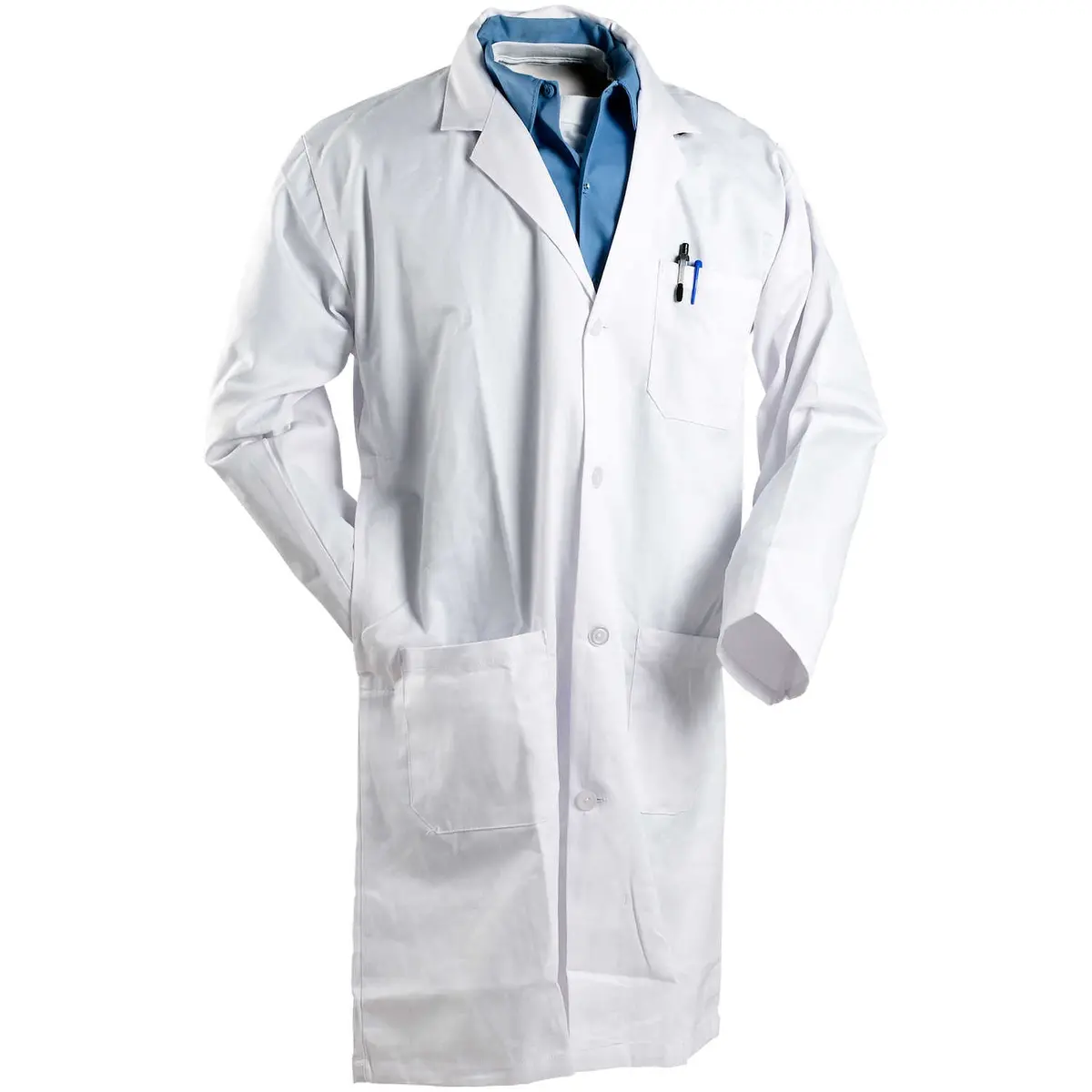 Lab Coat, Unisex, White 1