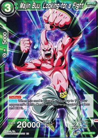 Majin Buu, Looking For A Fight (Bt11-082) [Vermilion Bloodline 2Nd Edition] 1