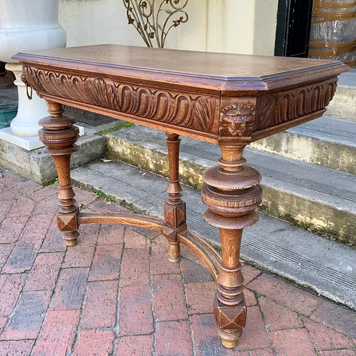 Antique French Oak Console - Sold 1