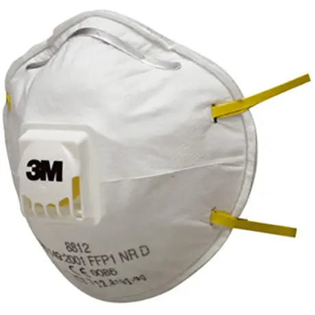 3M 8812 Dust/Mist Valved Respirator 1