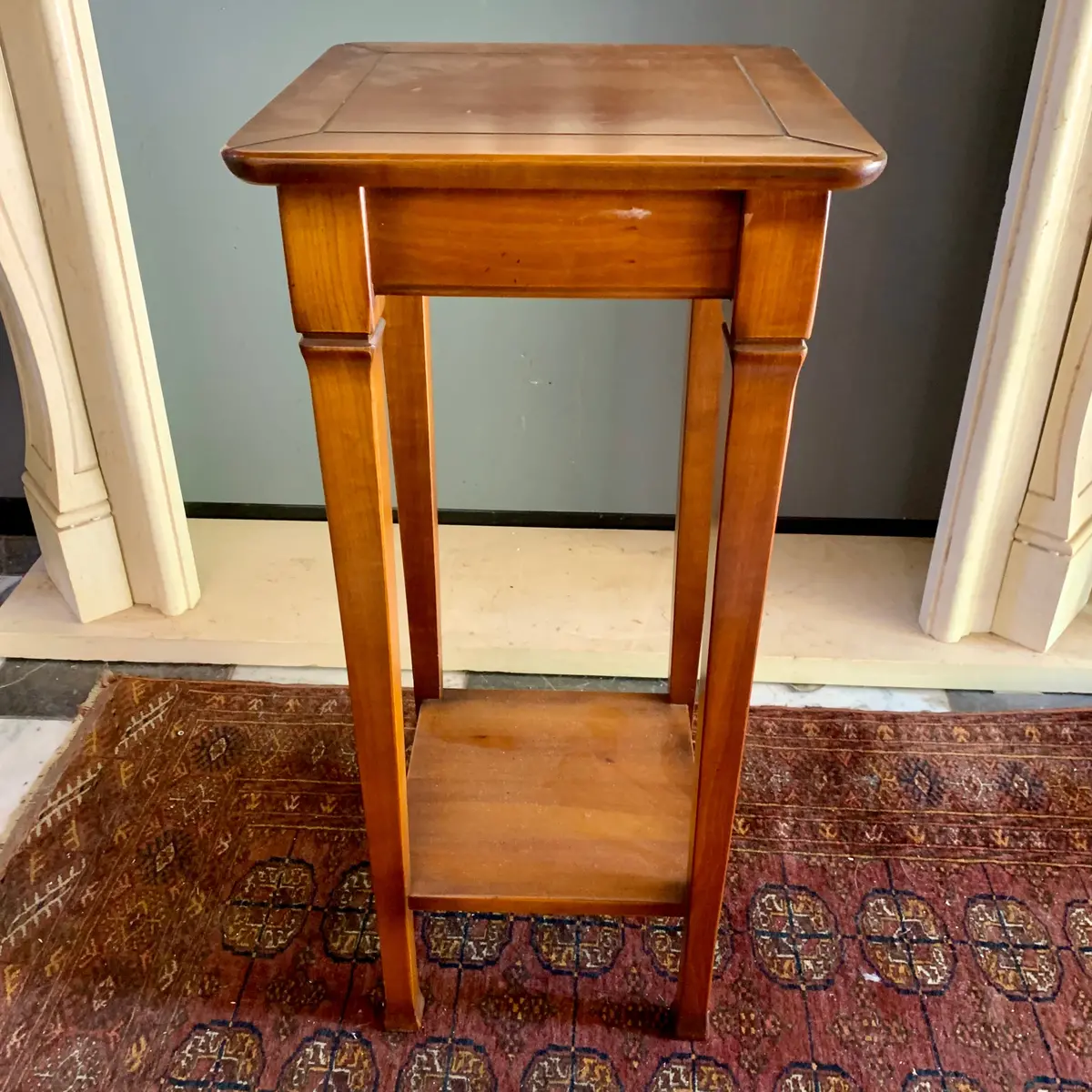 Antique Oak Pedestal - Sold 1