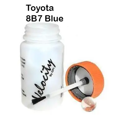Auto Touch Up Bottle For Toyota  8B7 Blue Paint 50Ml 1