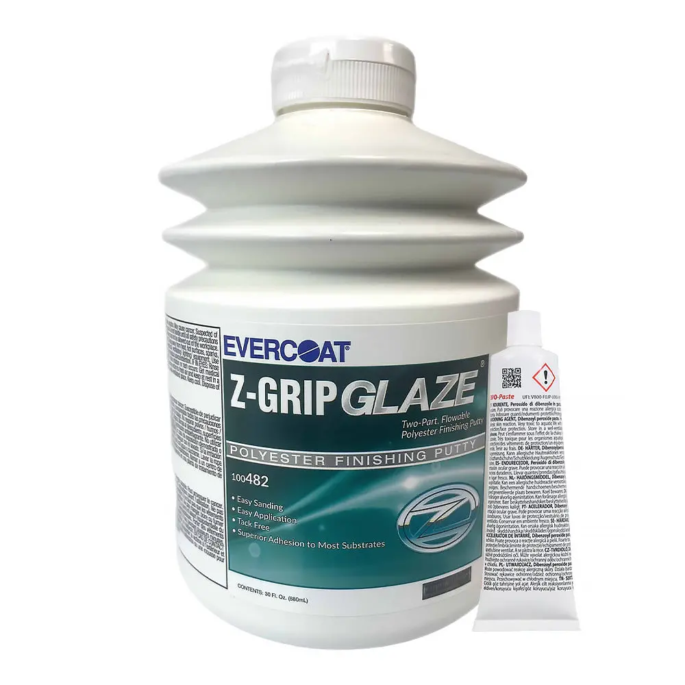 Evercoat Z Grip Glaze 2K Polyester Finishing Putty 30Oz 880Ml Easy Sanding 1