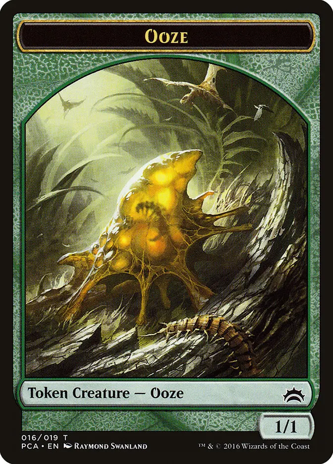 Ooze Token (016/019) [Planechase Anthology Tokens] 1