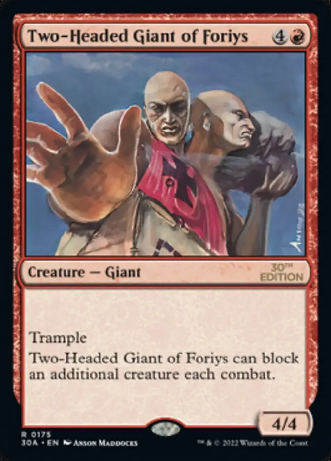 Two-Headed Giant Of Foriys [30Th Anniversary Edition] 1